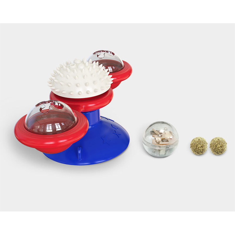 Interactive Windmill Cat Toy