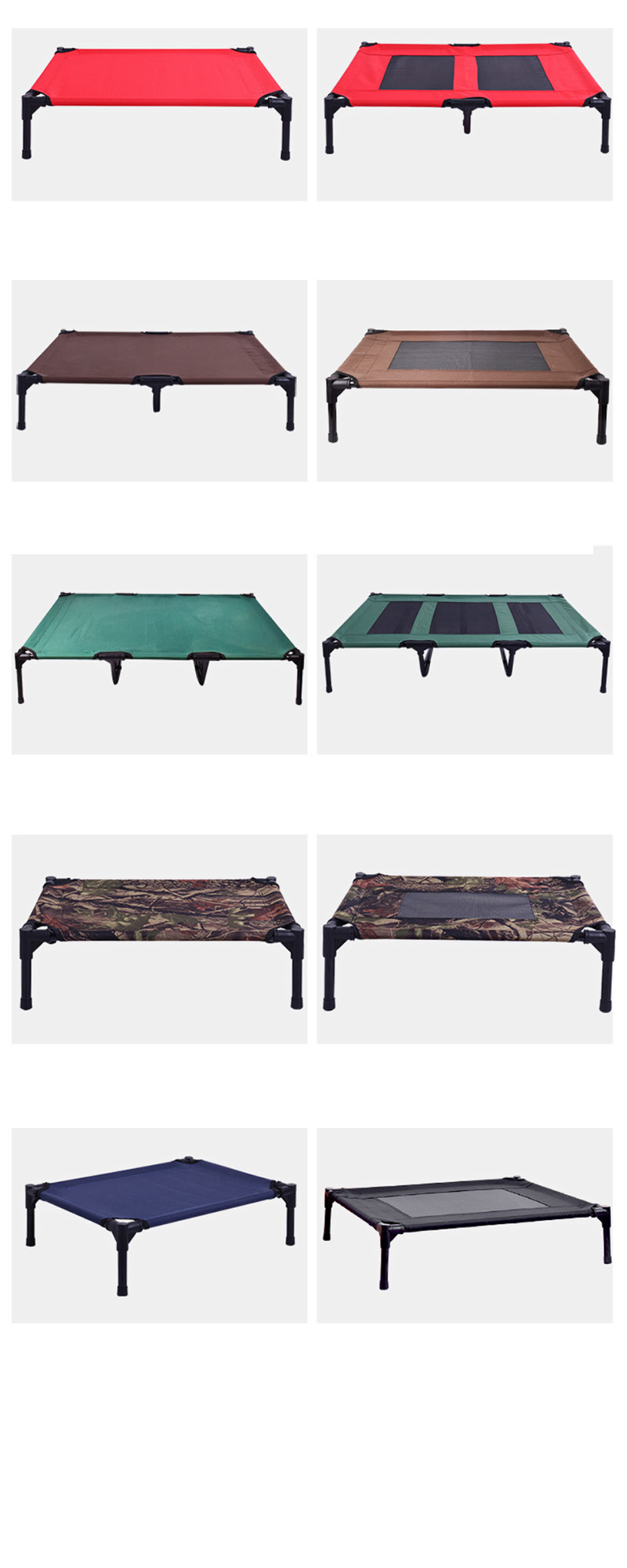 Elevated Dog Camping Bed