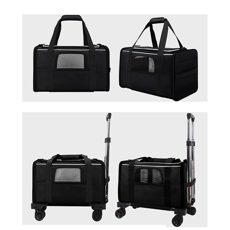 Foldable Pet Trolley Carrier