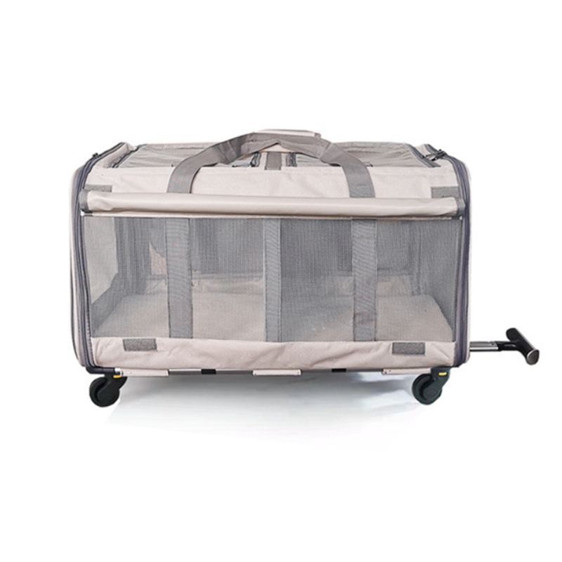 Double Room Trolley Carrier for Cats