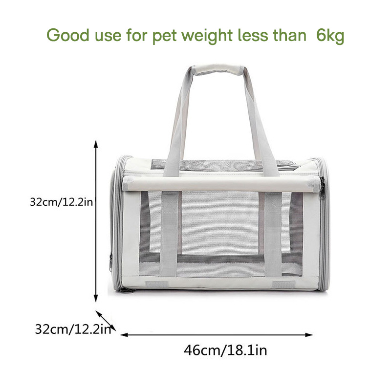 Soft-Sided Shoulder Cat Carrier