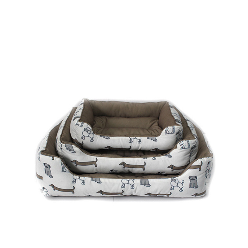 Premium Comfortable Square Dog Beds