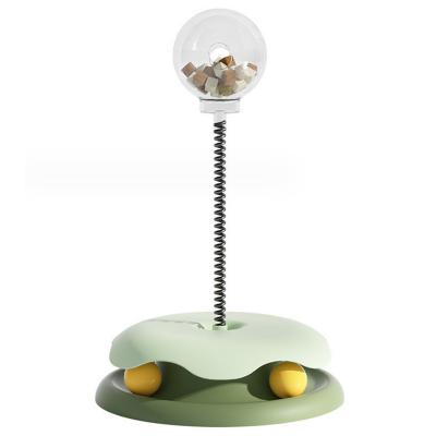 Cat Toy Treat Dispenser with Ball Track
