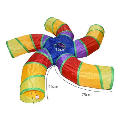 Rainbow Cat Tunnel Toy