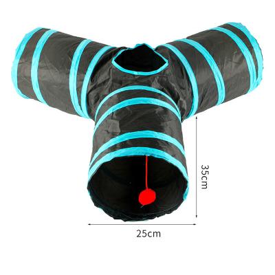 3 Way Cat Tunnel Tube Toy