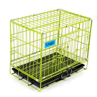 Double Door Wire Dog Crate