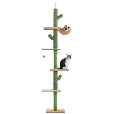Cat Tree with Cactus Scratcher