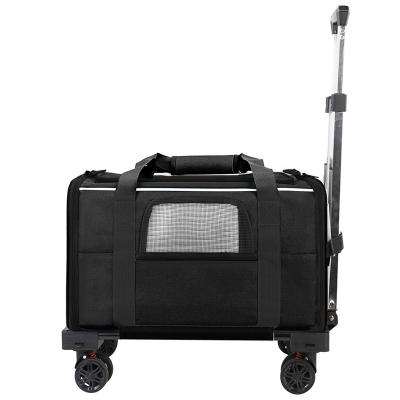 Foldable Pet Trolley Carrier