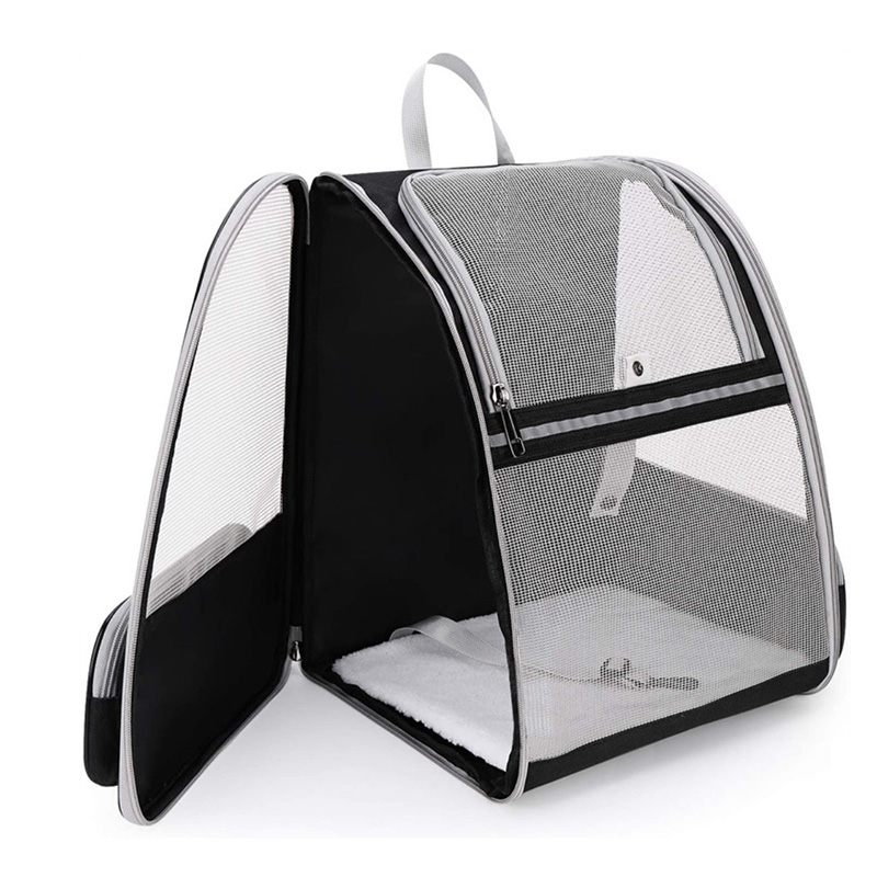 Portable Fully Breathable Pet Backpack for Small Dogs and Cats